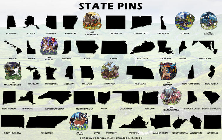 State Pins