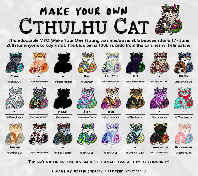 1086 Cthulhu Cat