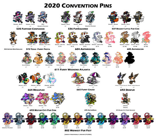 2020 Convention Pins