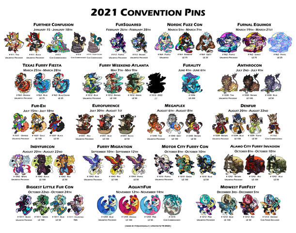 2021 Convention Pins