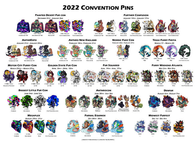 2022 Convention Pins