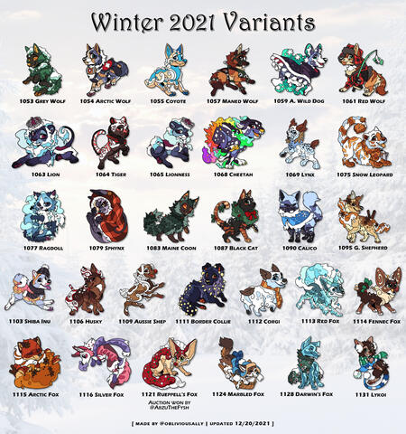 Winter 2021 Variants