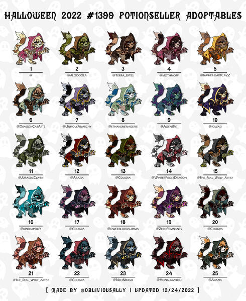 1399 Halloween 2022 Potionseller